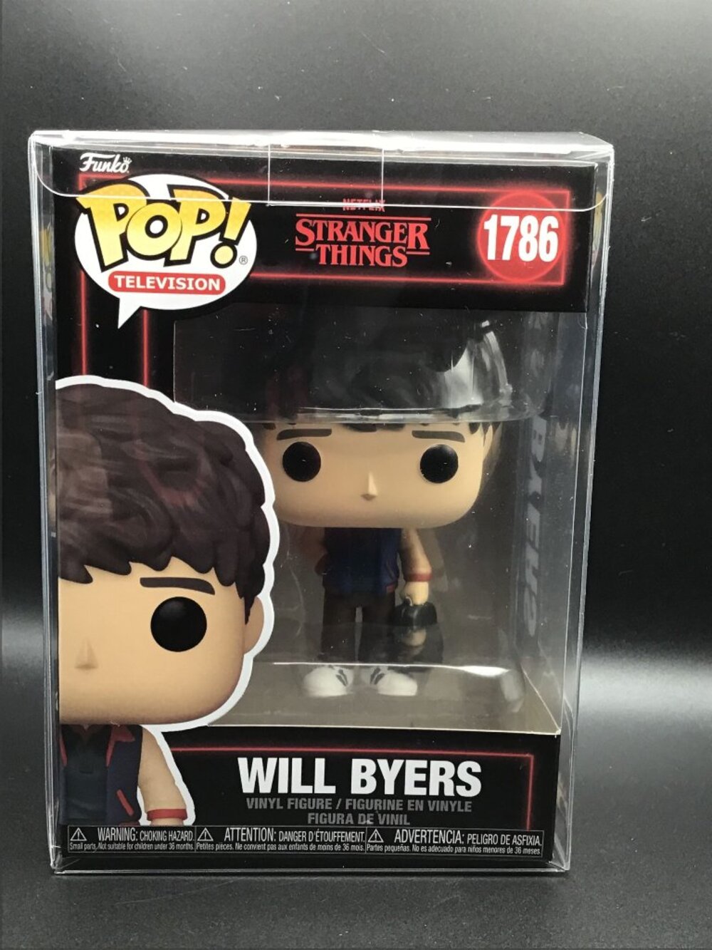 Funko Pop Vinyl Stranger Things Will Byers #1786 w/Pop Protector New In Box